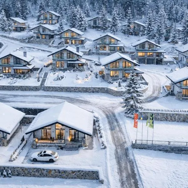 EcoBerghaus - Котеджне містечко, hotel di Bukovel