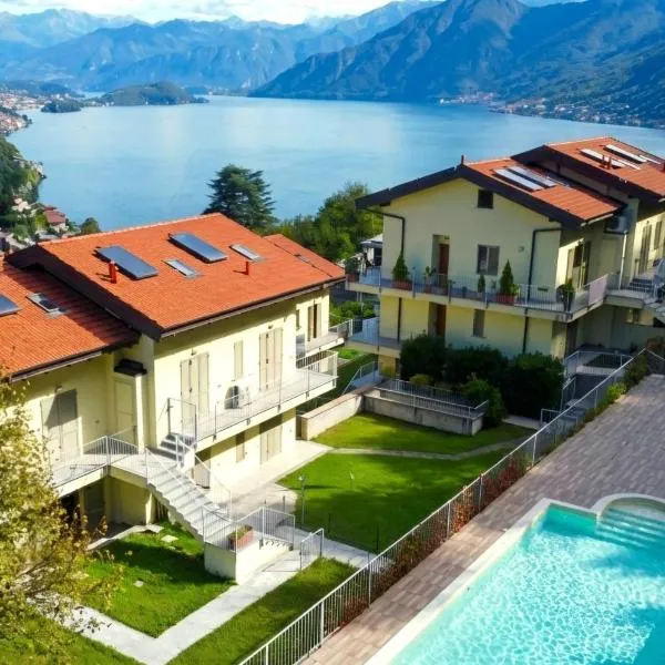 Vista Dolce Isola _ Lakeview Pool, Terrace & Garden apartment, hotel di Argegno