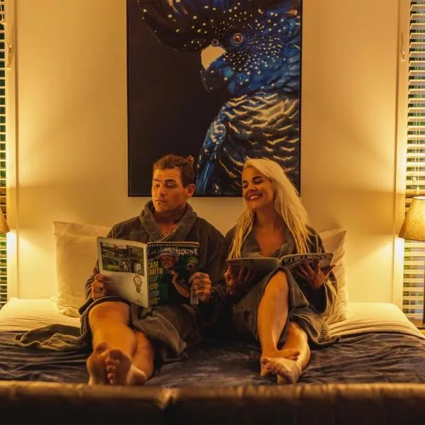 Viesnīca Amore On Buderim Rainforest Cabins pilsētā Baderima