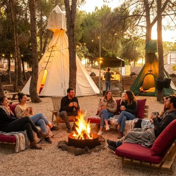 Camping Indiani Jones אינדיאני ג'ונס קמפינג โรงแรมในSha'al