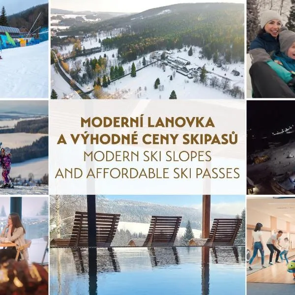 Amenity Hotel & Resort Orlické hory: Deštné v Orlických horách şehrinde bir otel