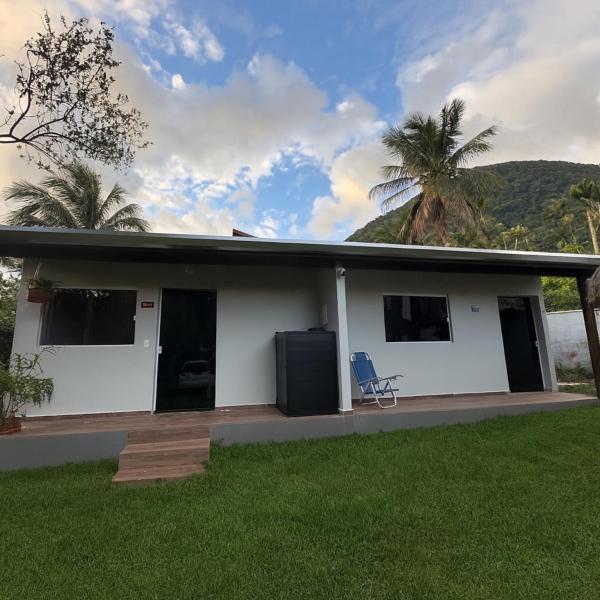 Loft com ar condicionado e cozinha na praia de Toque Toque Grande