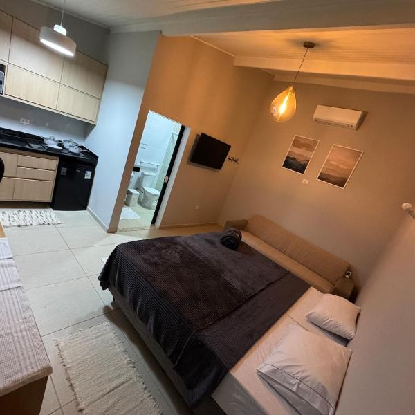Loft com ar condicionado e cozinha na praia de Toque Toque Grande - Foto 4