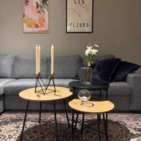 Sentralt i Raufoss-3 soverom, opptil 5 gjester, parkering og stor hage, hotel a Raufoss
