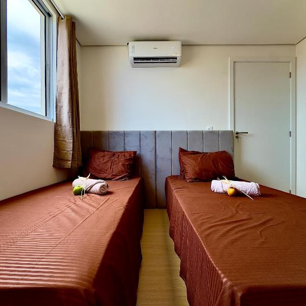 Aptos com 2 Quartos Piscina Churrasqueira Wi-Fi Ar Condicionado Vaga de Garagem a 750m Praia Ideal para Famílias ou Amigos Reserve Agora - Foto 2