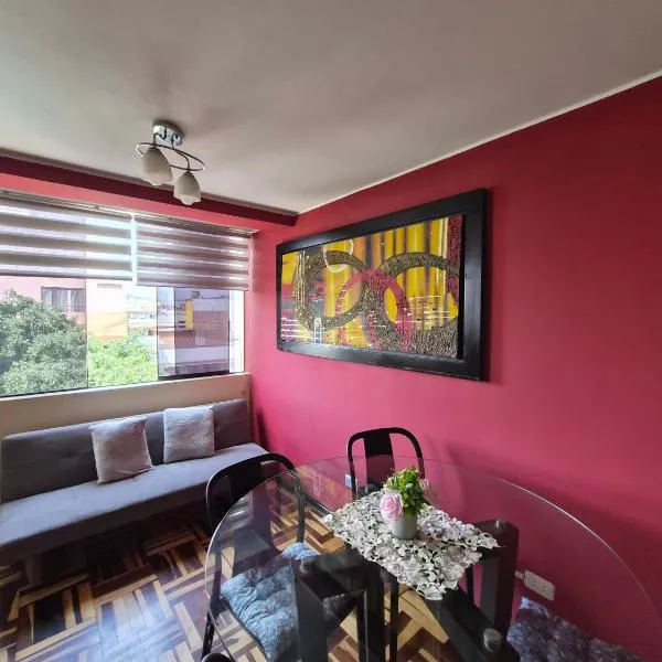 Apartamento Acogedor, tranquilo y privado, hotel en Lima