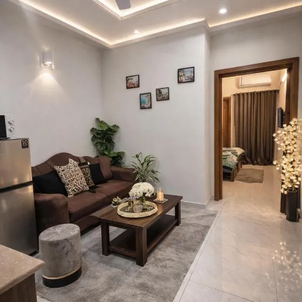 DreamStay Luxury Apartment I Elegant 1 Bedroom Suite, Hotel in Islamabad