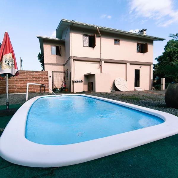 Casa com piscina, na Rota do Cristo Protetor - Foto 4
