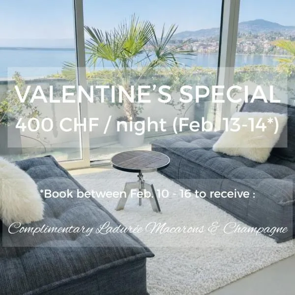 Evasion Lakefront in Montreux, hotelli kohteessa Montreux
