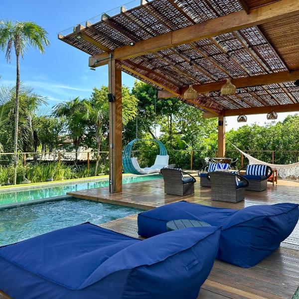 Luxo e Sossego a 300m da praia l! 6 quartos sendo 5 suítes no melhor cd de Praia do Forte - Foto 4