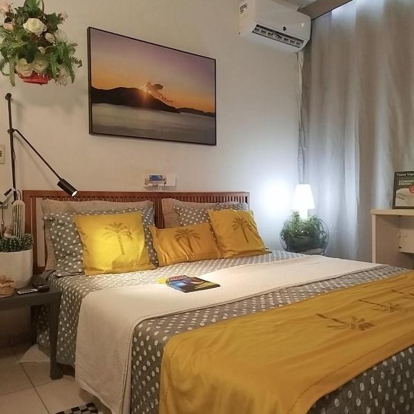 Apartamento Acolhedor com ar e Toque de Decoração