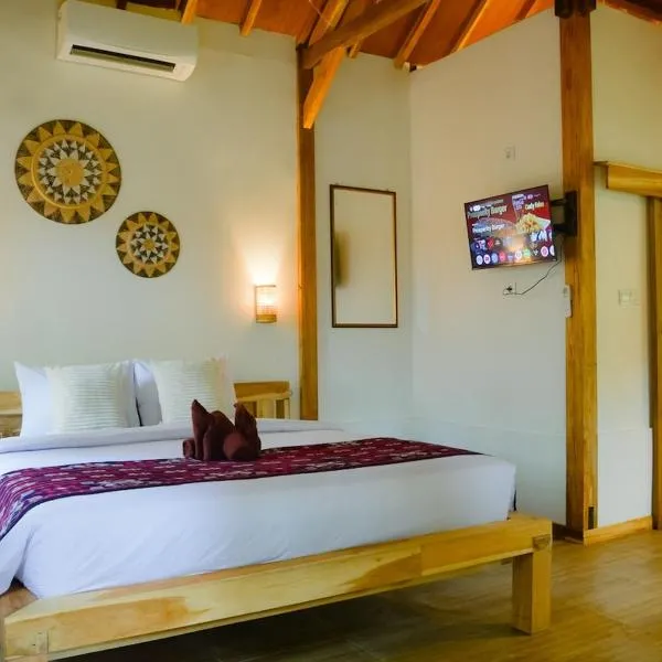 Beda gaya ecolodge Rangsot 3, hotel Tanjungban