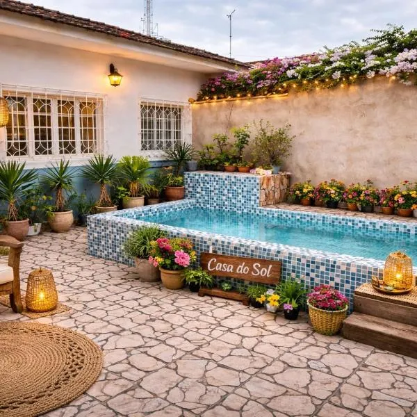 Casa do Sol Piscina Privativa e Churrasqueira Coberta、プライア・グランデのホテル