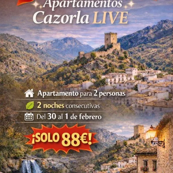 Cazorla LIVE, hotel em Cazorla