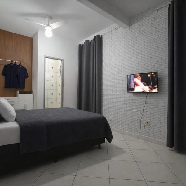 Simple studio 10 min to the beach, bus station and train station