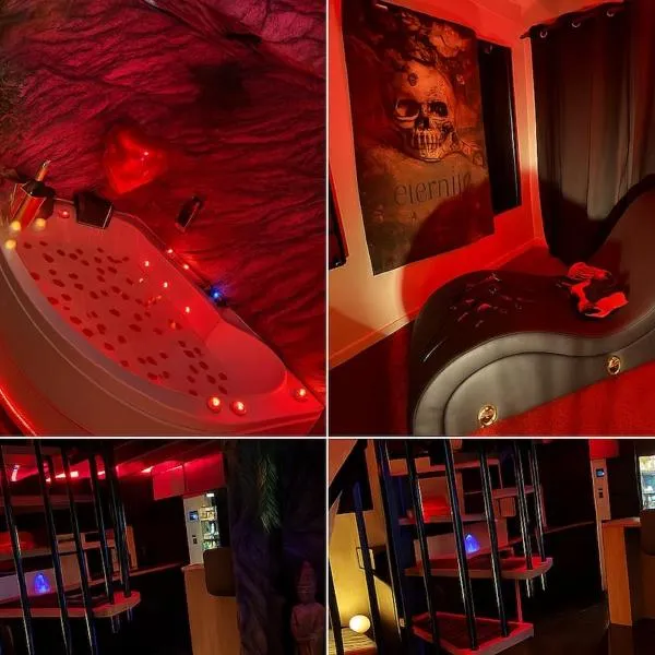 Love Room avec Jacuzzi Privatif à Perpignan centre 10mn des plages, hotel em Perpignan