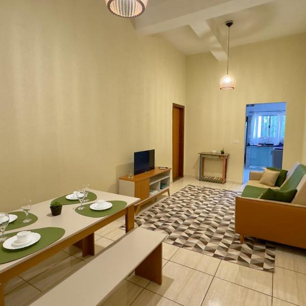 Apartamento 800m do centro de Águas de São Pedro