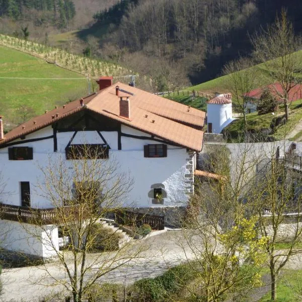 Casa Rural Lazkaoetxe, hotel Zaldibiában