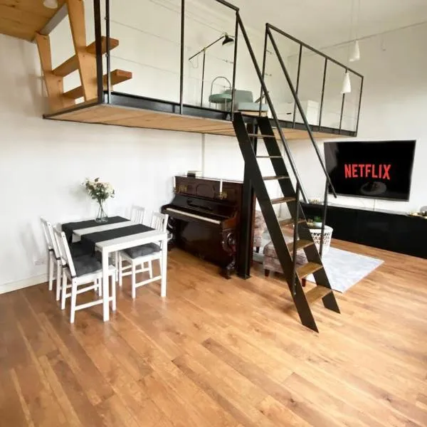 Modernes City-Apartment in Krefeld - BEUYS Apartments Krefeld, Hotel in Krefeld