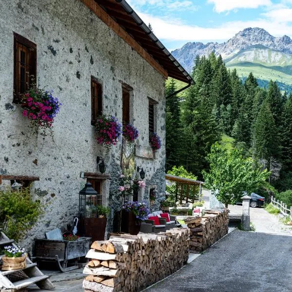 Agriturismo Baita De L'ALL，瓦爾迪登特羅的飯店