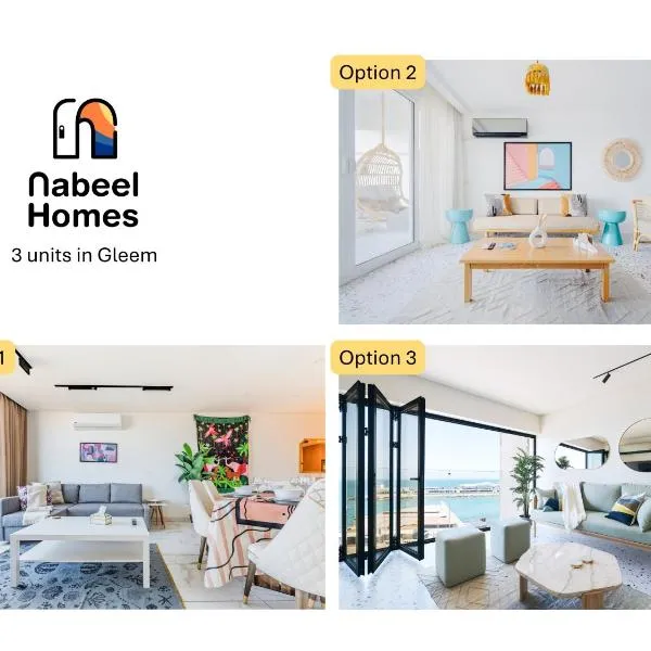 Nabeel Homes - Seaview Building - 3 Units in Gleem, hotel in Alexandria