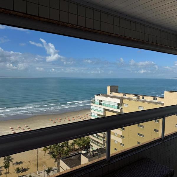 Apartamento com vista para o mar na varanda gourmet 3 quartos