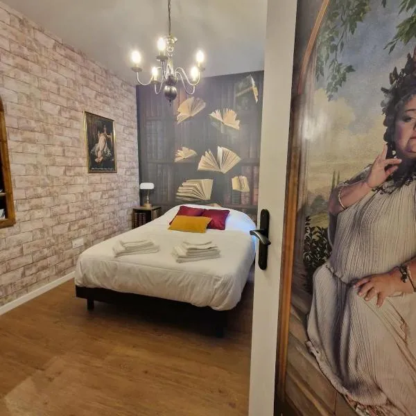 Appartement 4 pers - déco magique immersive - centre Reims, hotel v Remeši