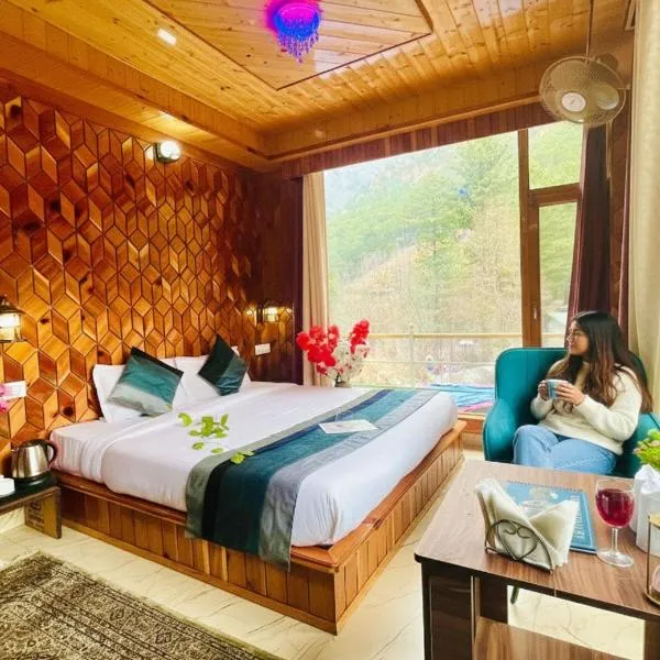 Hotel Brownie River View, hotel a Kasol