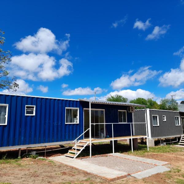 Casa Contêiner Azul - Foto 5