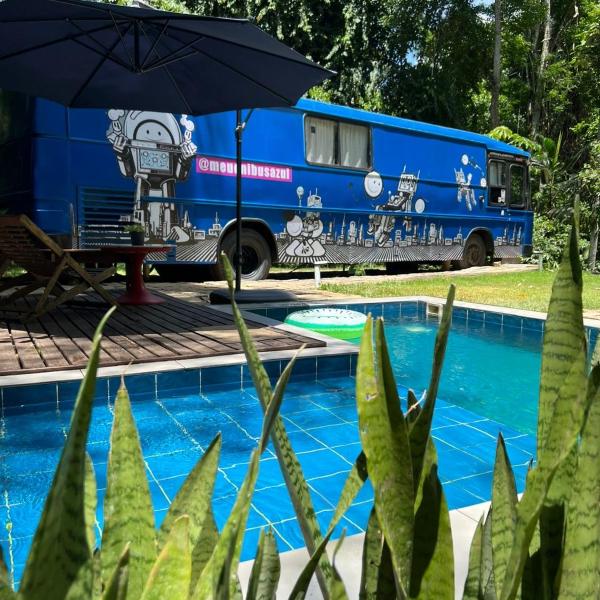 Ônibus Azul - Experiência de Hospedagem em Domingos Martins - Foto 3