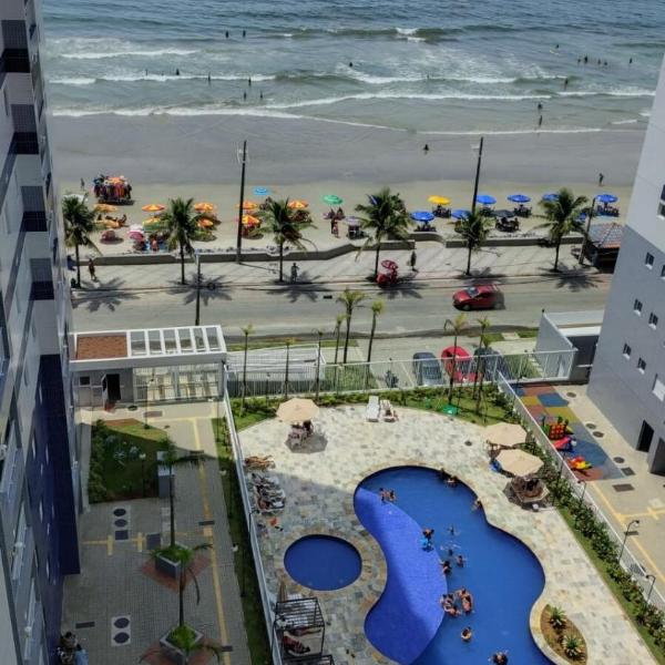 Frente Mar 16 Andar Vista Incrível Pé na Areia