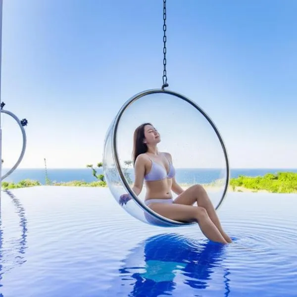 2026全新裝潢 地中海海景包棟-無邊際泳池 ktv 投影大螢幕 娛樂室 推薦包棟首選, hotel v destinaci Siao Liou-čchiou