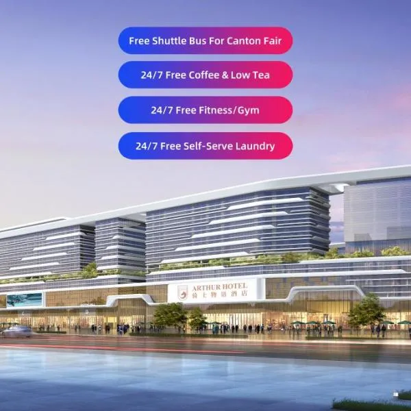Arthur Hotel Liwan COCO Park Dongsha Metro Guangzhou, hotel a Canton