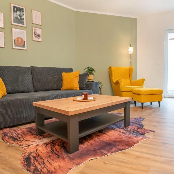 80 qm Altstadt Apartment I ruhig I Parkplatz I Top Lage, hotell i Quedlinburg