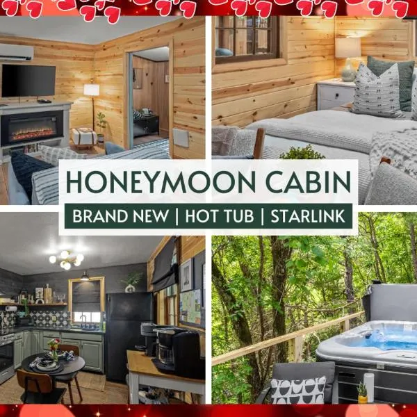 Hot Tub, Pets OK, WiFi, Honeymoon, hotel em Eureka Springs