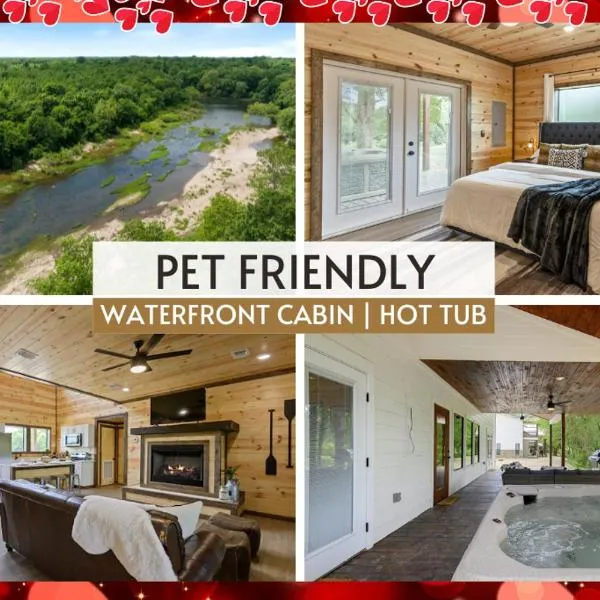 Pets OK! Hot Tub, Waterfront, Starlink, Firepit, hotel em Wright City