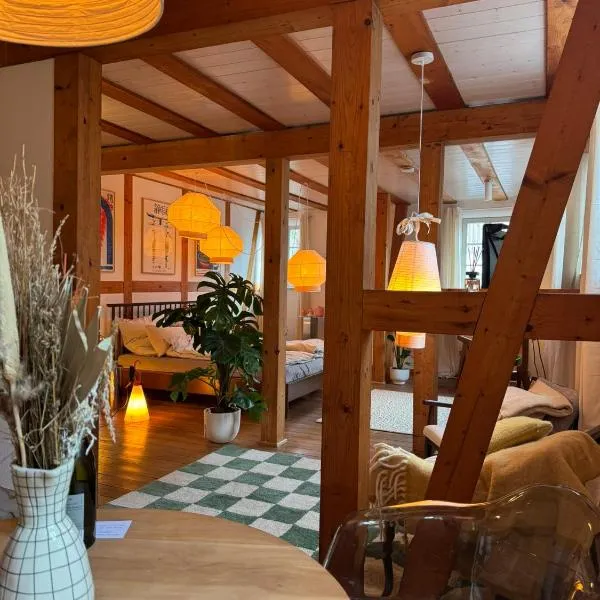 Herzstück 1526 - Ihre Ferienwohnung im Fachwerkhaus direkt in der Altstadt, hotel Heppenheim an der Bergstrasséban