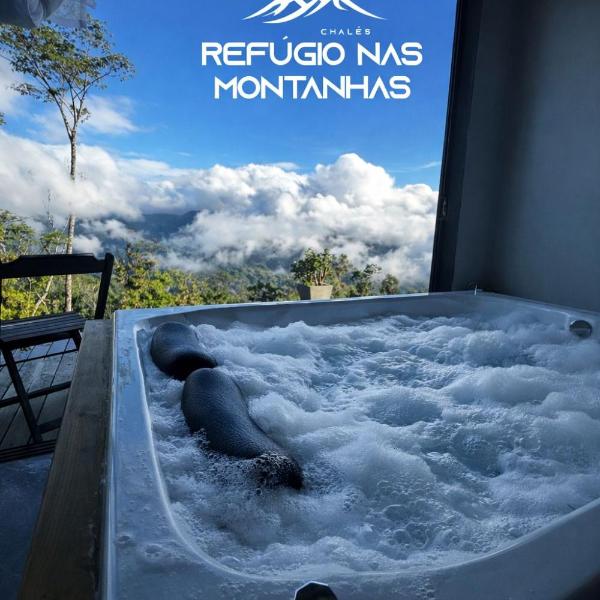 Chalé Refugio nas montanhas