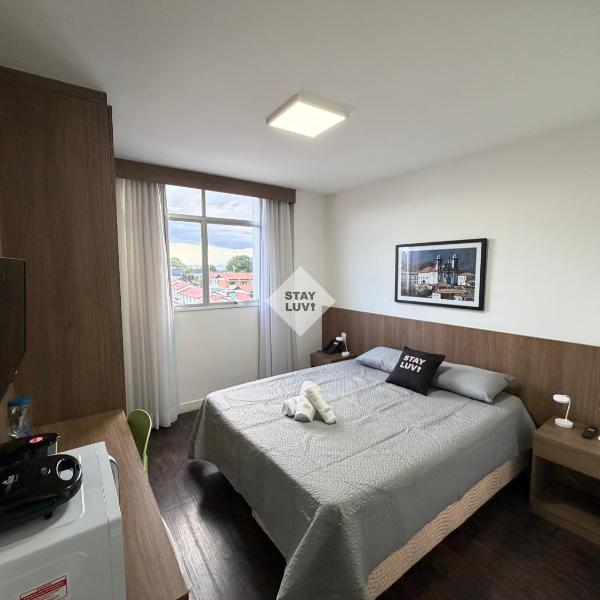 Flat no Itapoã Executive - Próximo à Lagoa da Pampulha by Stay Luvi