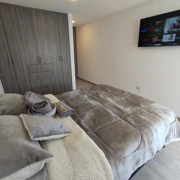Apartamento Moderno en Las Quintas Ascensor Parking Ubicación Premium, hotell i Tunja