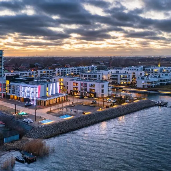 Sol Marina by Q4 Apartments - Basen, SPA, Wellness, Parking, hotel i Wiślinka