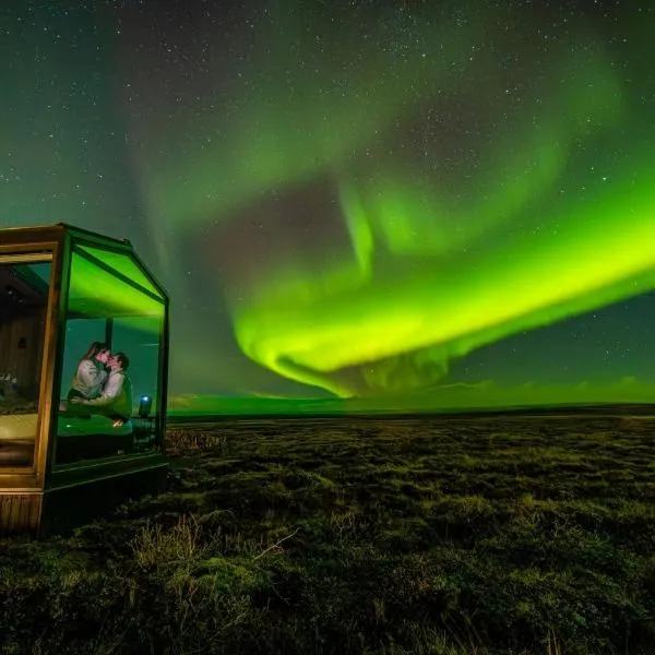 Tiny Glass lodge Experience The Nature, hotel en Selfoss