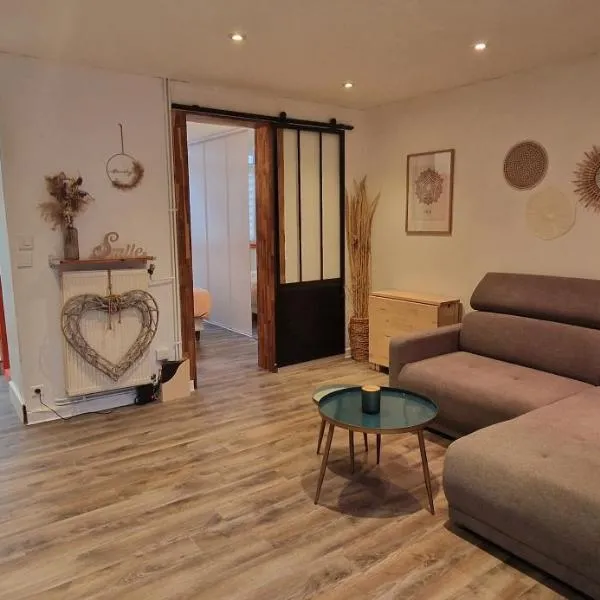 Townhouse with 50 m2 garden near Lille Please note one bedroom and a sofa bed, Hotel in La Madeleine