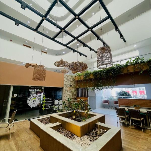 UNU Smart Pituba: piscina, academia, mercado e +