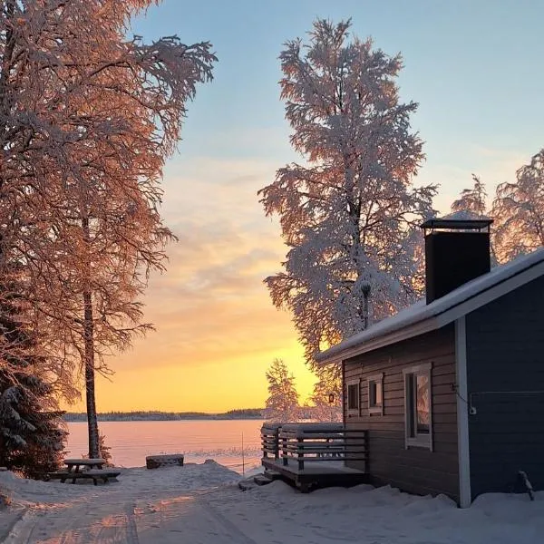 Viesnīca Kuikkaniemen Rantamökki pilsētā Ranua