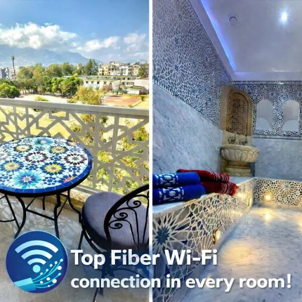 Wilaya Sunset Luxe, Private Jacuzzi & Hamam, Tetuan, hotelli kohteessa Tétouan