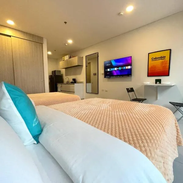Suite Moderna a100 Metros de la Playa en Bello Horizonte, ξενοδοχείο σε Playa Bello Horizonte