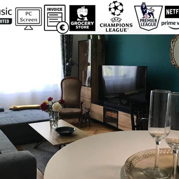 S8 Luxury 2 Room Apt OldTown - Foodstore, Crib, BabyChair, Netflix, PC Screen, UnlimMusic, hotel em Košice