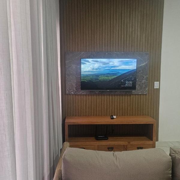 Duplex todo climatizado na orla
