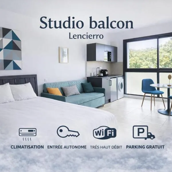 studio balcon, centre ville, parc expo, Arena, hotel sa Pérols